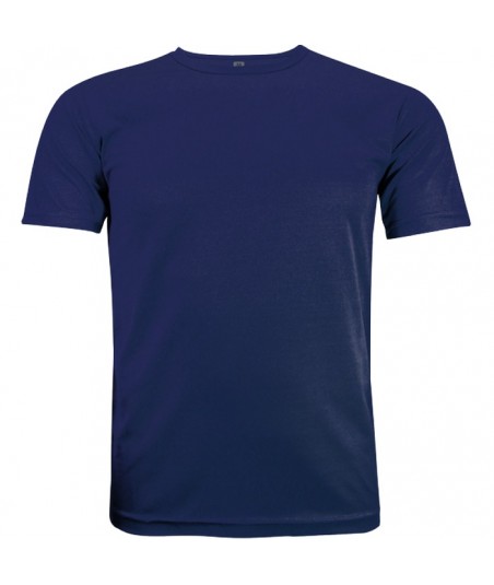 Kortærmet Funktionel Herre T-shirt - Ens Farvet - RESTLAGER
