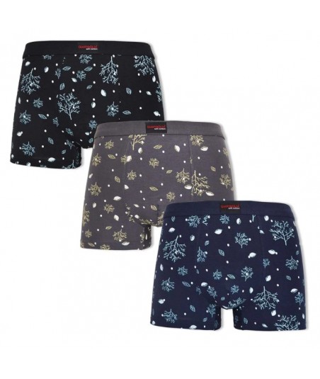 GIANVAGLIA Herre Boxershorts - Soft-cotton - 3 stk pak - RESTSALG