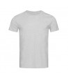 Økologisk Kortærmet Herre T-shirt - Blød Meleret